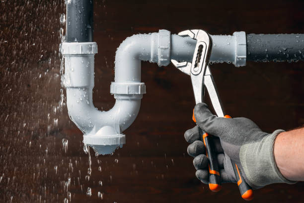 Professional Drain Cleaning technician working in Priddy, TX